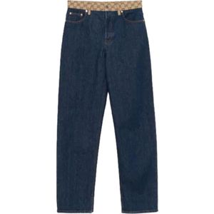 Gucci, Dames, Jeans, Blauw, Maat: W26 Katoen,