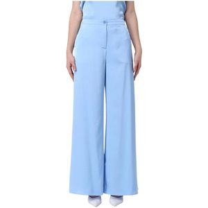Hanita, Dames, Broeken, Blauw, Maat: S