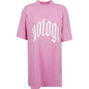 Balenciaga, Dames, Tops, Roze, Maat: M Katoen,