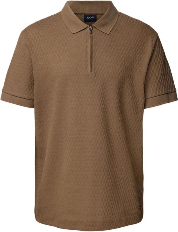 Regular fit poloshirt met structuurmotief, model 'Brody'