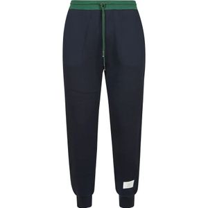 Thom Browne, Heren, Broeken, Blauw, Maat: M Katoen,