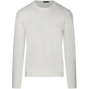 Roberto Collina, Heren, Truien, Beige, Maat: XL Wol,