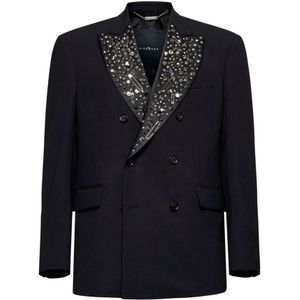 John Richmond, Heren, Jassen, Zwart, Maat: S Wol,