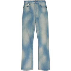 Off White, Heren, Jeans, Blauw, Maat: W30 Denim,
