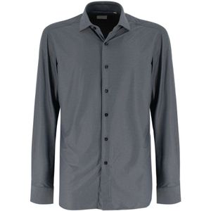 Xacus, Heren, Overhemden, Grijs, Maat: 3XL