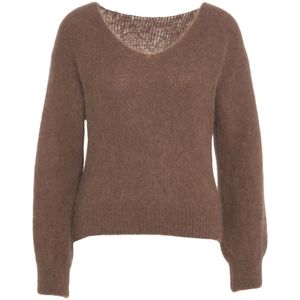 Americandreams, Dames, Truien, Bruin, Maat: M Wol,