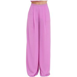 Simona Corsellini, Dames, Broeken, Roze, Maat: S Poliester,