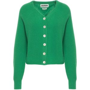 Crush, Dames, Truien, Groen, Maat: M Kasjmier,