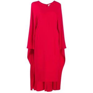 Valentino, Dames, Jurken, Rood, Maat: XS Zijde,
