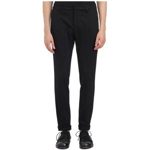 Dondup, Heren, Broeken, Grijs, Maat: W38 Jersey,