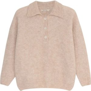 The New Society, Dames, Truien, Beige, Maat: S Wol,