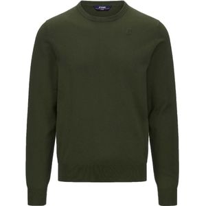 K-Way, Heren, Truien, Groen, Maat: 2XL Katoen,