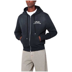 Amiri, Heren, Sweatshirts & Hoodies, Zwart, Maat: XL Katoen,