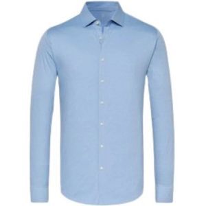 Desoto, Heren, Overhemden, Blauw, Maat: L Piqué,