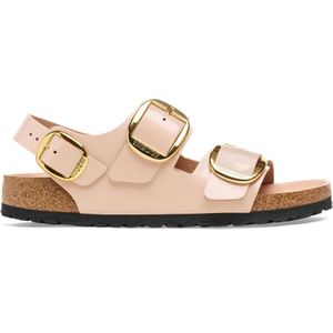 Birkenstock, Dames, Schoenen, Beige, Maat: 37 EU Leer,