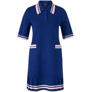 Marc Cain, Dames, Jurken, Blauw, Maat: S Viscose,