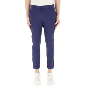 Dondup, Heren, Broeken, Blauw, Maat: W34 Katoen,
