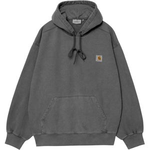 Carhartt Wip, Heren, Sweatshirts & Hoodies, Grijs, Maat: L Katoen,