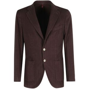 Santaniello, Heren, Jassen, Rood, Maat: L Kasjmier,