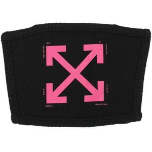 Off White, Dames, Accessoires, Zwart, Maat: ONE Size Katoen,