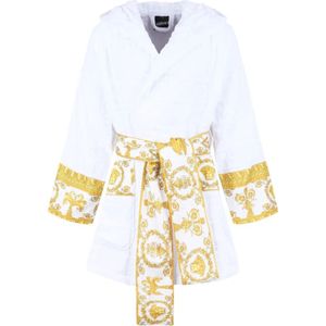 Versace, Dames, Nachtkleding & Lounge, Wit, Maat: M Katoen,