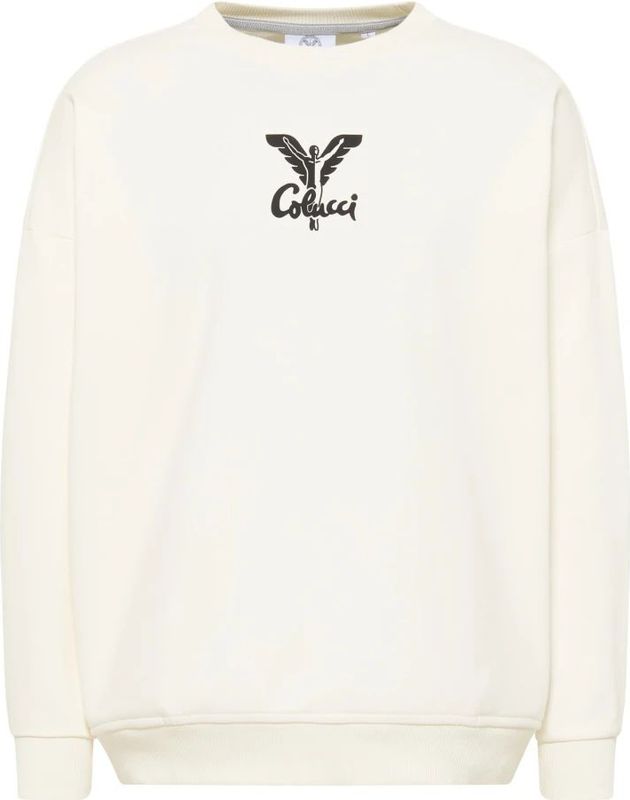 Carlo Colucci, Heren, Sweatshirts & Hoodies, Wit, Maat: XS