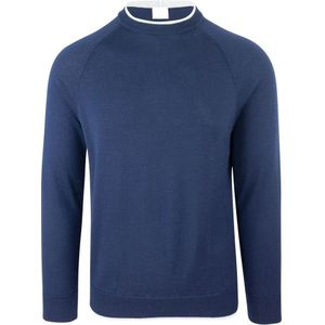 Eleventy, Heren, Truien, Blauw, Maat: S