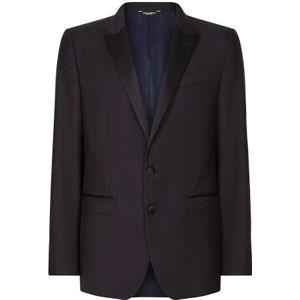 Dolce & Gabbana, Heren, Pakken, Zwart, Maat: XL
