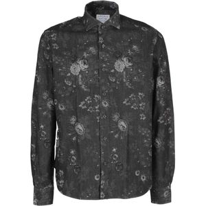 Orian, Heren, Overhemden, Veelkleurig, Maat: XL Denim,