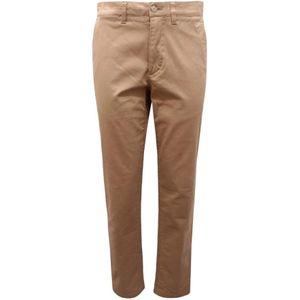 Lacoste, Heren, Broeken, Beige, Maat: W30