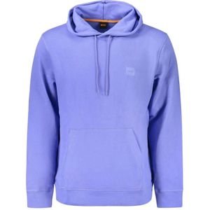 Hugo - Sweater - Paars - Katoen - Heren Sweater met Logo