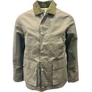 Brixtol Textiles, Heren, Jassen, Groen, Maat: S Katoen,