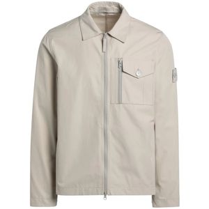 Stone Island, Heren, Jassen, Beige, Maat: M