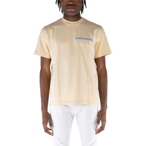 Sunflower, Heren, Tops, Geel, Maat: S Katoen,