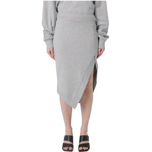The Attico, Dames, Rokken, Grijs, Maat: 2XS