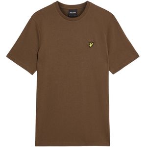 Lyle & Scott, Heren, Tops, Bruin, Maat: XS Katoen,