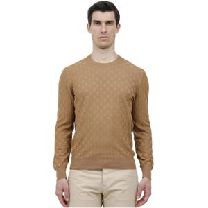 Gran Sasso, Heren, Truien, Bruin, Maat: M