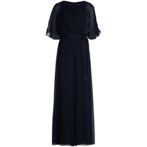 vera mont, Dames, Jumpsuits & Playsuits, Blauw, Maat: L Chiffon,