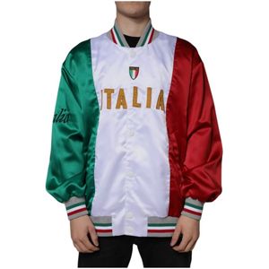 Dolce & Gabbana, Heren, Jassen, Veelkleurig, Maat: L Nylon,