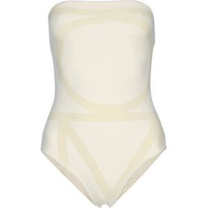 TotêMe, Dames, Badkleding, Beige, Maat: XS