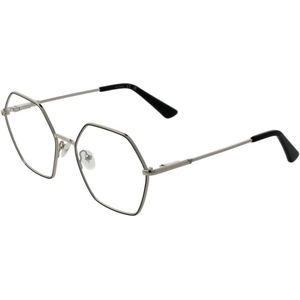 Guess - Geometrische Optische Monturen - Grijs - Metaal