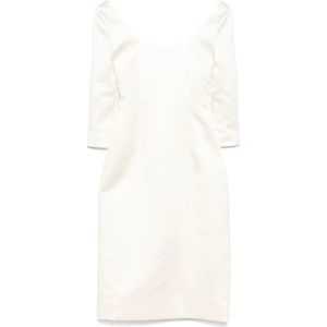 Markgong, Dames, Jurken, Wit, Maat: XS Poliester,