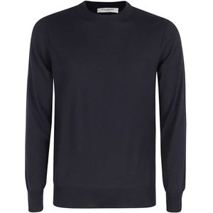 Paolo Pecora, Heren, Truien, Blauw, Maat: S