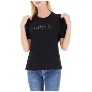 Liu Jo, Dames, Tops, Zwart, Maat: XS