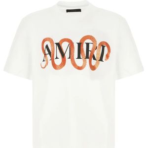 Amiri, Heren, Tops, Beige, Maat: S Katoen,