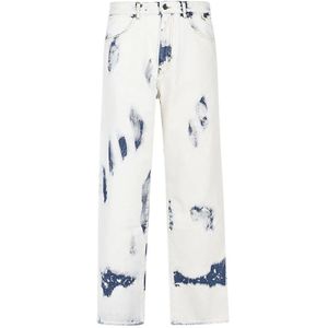 Darkpark, Heren, Jeans, Wit, Maat: W33 Denim,