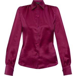 Balenciaga, Dames, Blouses & Shirts, Paars, Maat: S