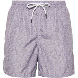 Fedeli, Heren, Badkleding, Grijs, Maat: 2XL Poliester,