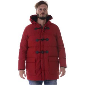 Armani Jeans, Heren, Jassen, Rood, Maat: S