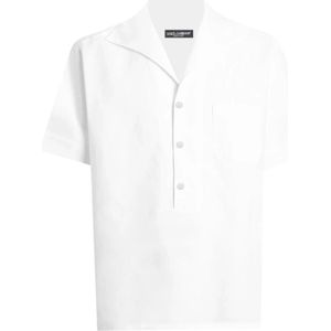 Dolce & Gabbana, Heren, Overhemden, Wit, Maat: L